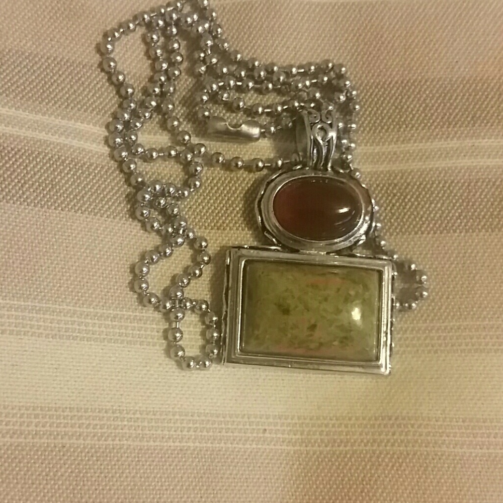 Carnelian & Jasper necklace